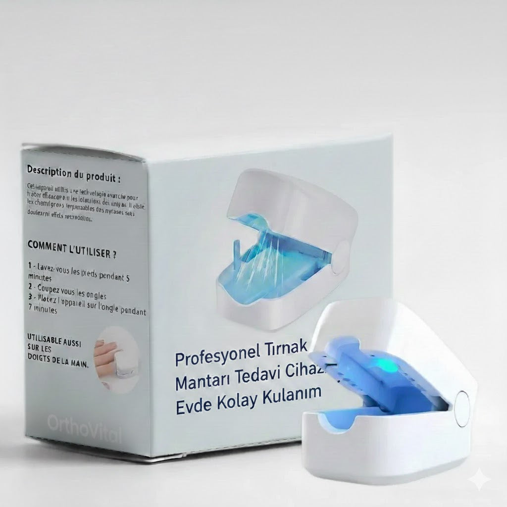 Profesyonel Tırnak Mantarı Tedavi Cihazı – Evde Kolay Kullanım