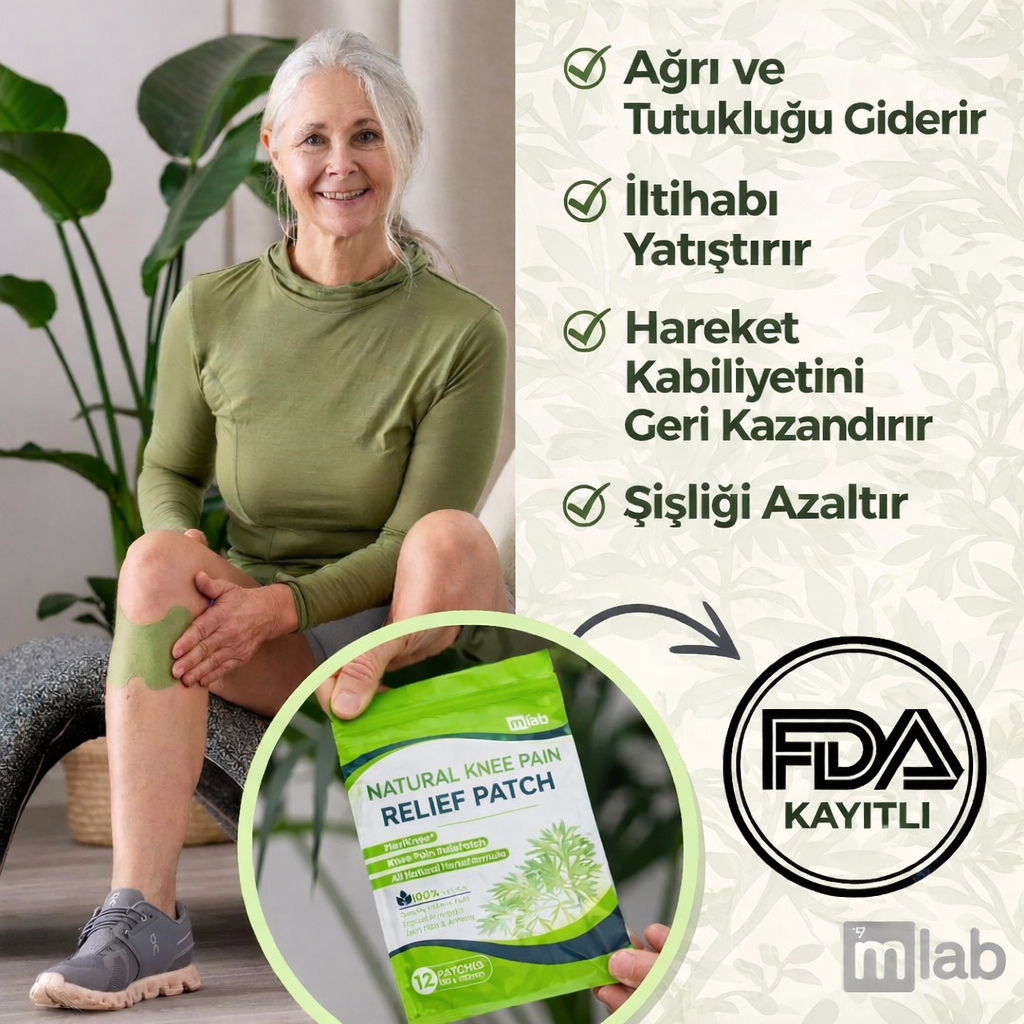 FlexiKnee - Doğal Diz Ağrısı Bantları