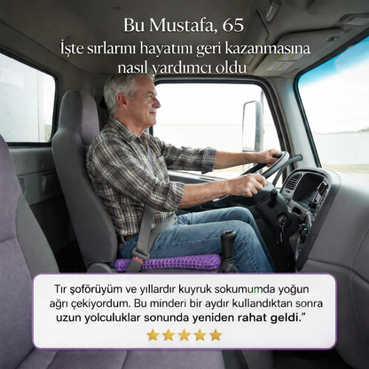 Gün Boyu Konfor Sağlayan Jel Oturma Minderi – Ağrısız Oturuş Deneyimi