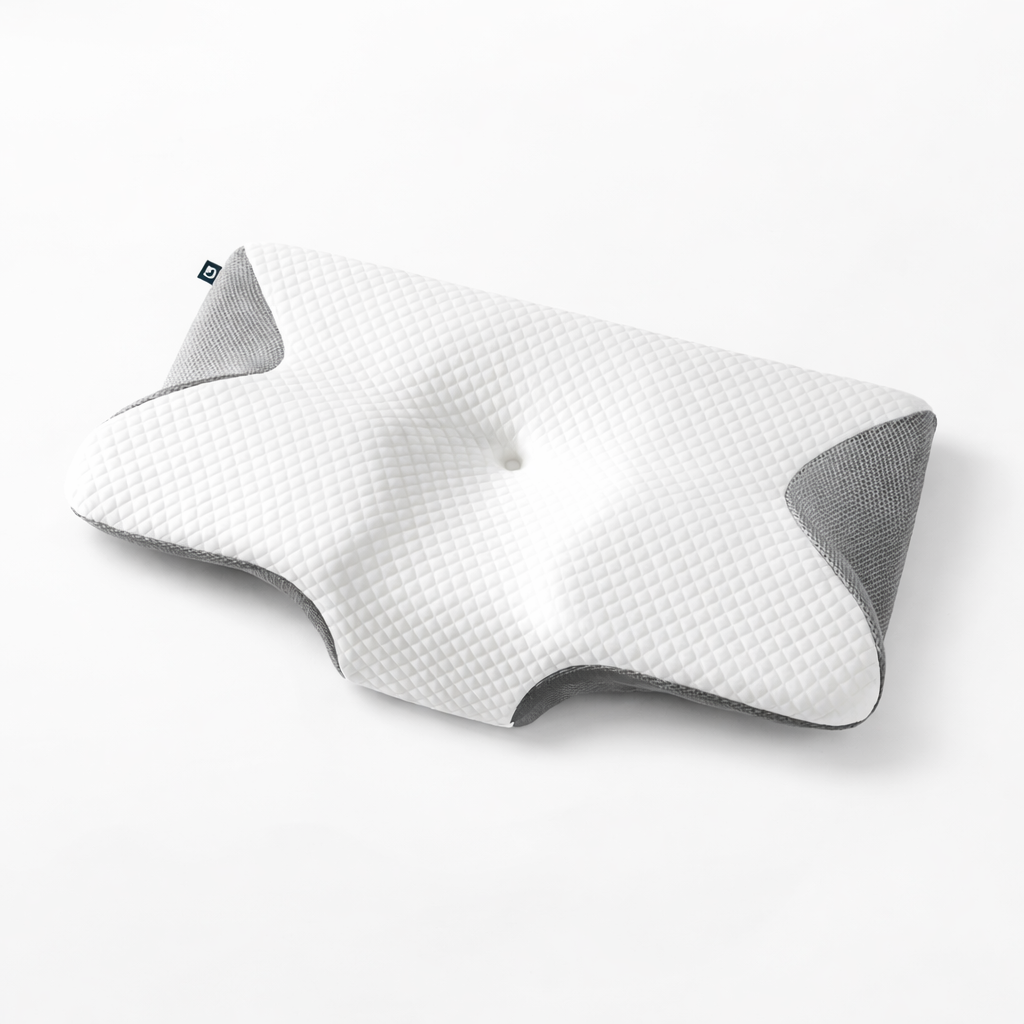 Ortopedik Boyun Yastığı Boyun Düzleşmesine Destekli Hafızalı Köpük Boyun Yastığı