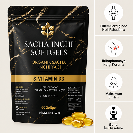 Doğanın Gücü: Sacha Inchi Yağı & D3 Vitamini