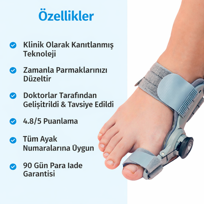 Ayak Başparmağı Çıkıntısı (Bunyon) Giderici